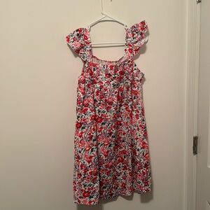 Cute floral dress perfect for church